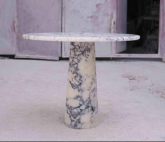 Viola Veined Round Dining Table