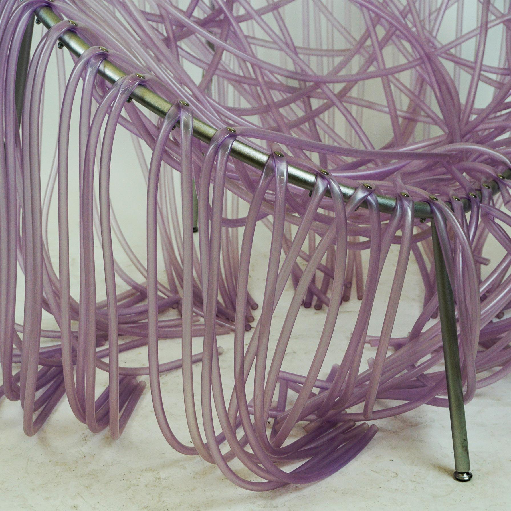 Violet Anemone Chair by Fernando and Humberto Campana for Edra, Italy, 2001 1