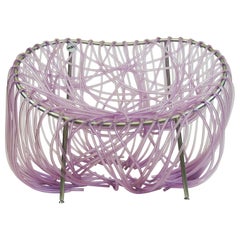 Chaise Violet Anemone de Fernando et Humberto Campana pour Edra:: Italie:: 2001