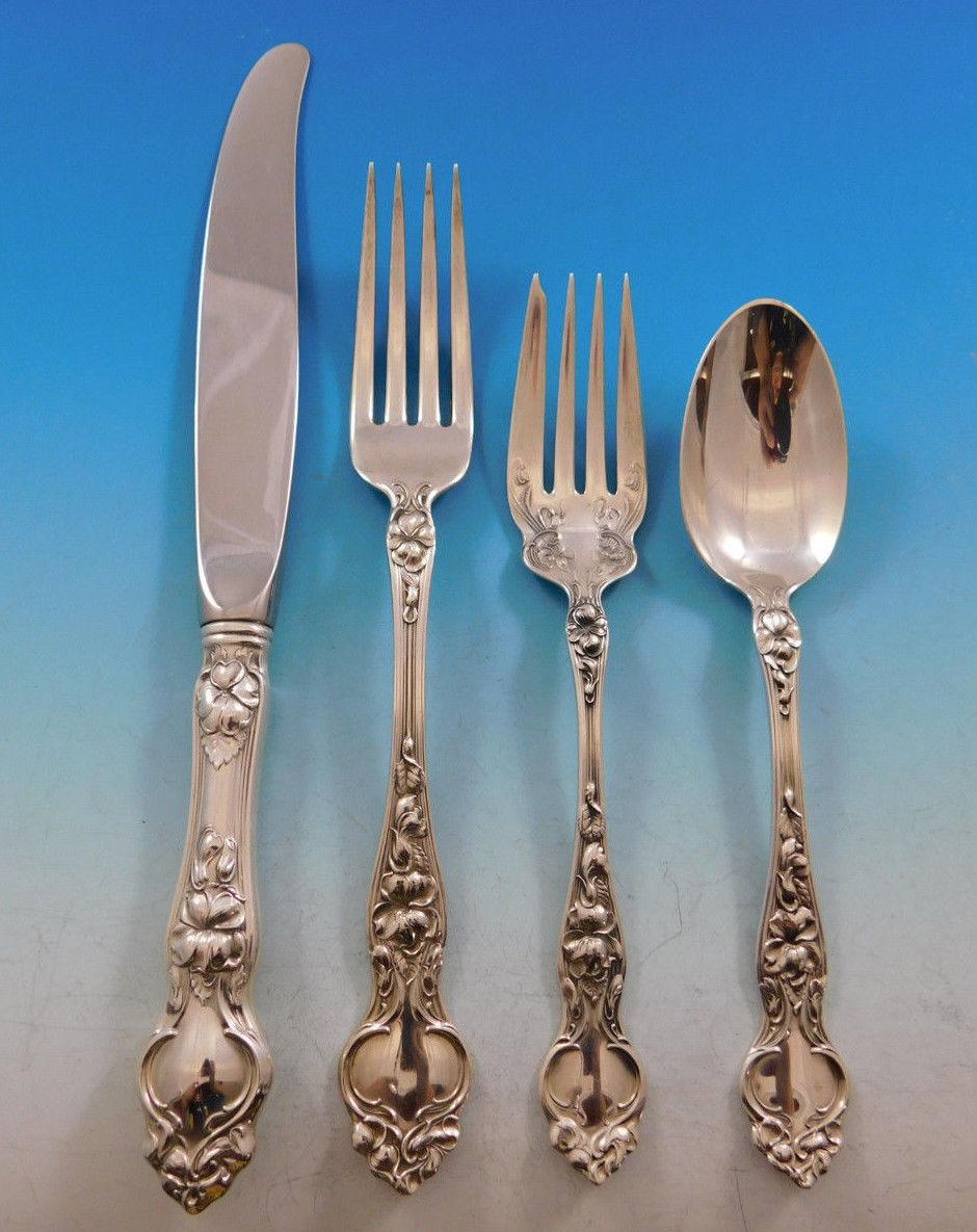 wallace violet sterling silver flatware