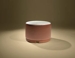 Violet Contemporary and Customizable Pouf by Luísa Peixoto