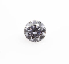 Violet Diamond - 0.20ct Natural Loose Fancy Violet Gray Color Diamond Round SI1