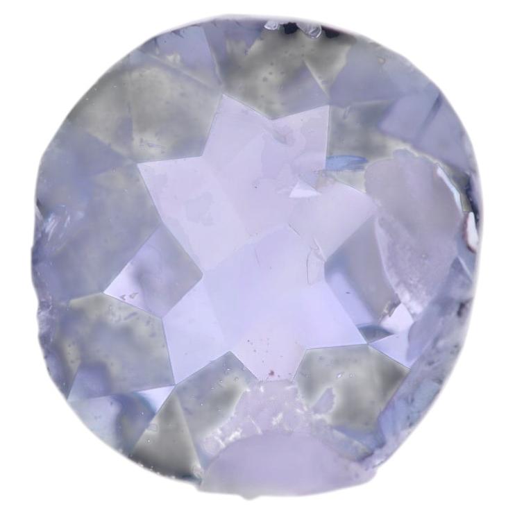 Violet Diamond - 0.25ct Natural Loose Fancy Light Gray Violet Color GIA Rose Cut For Sale