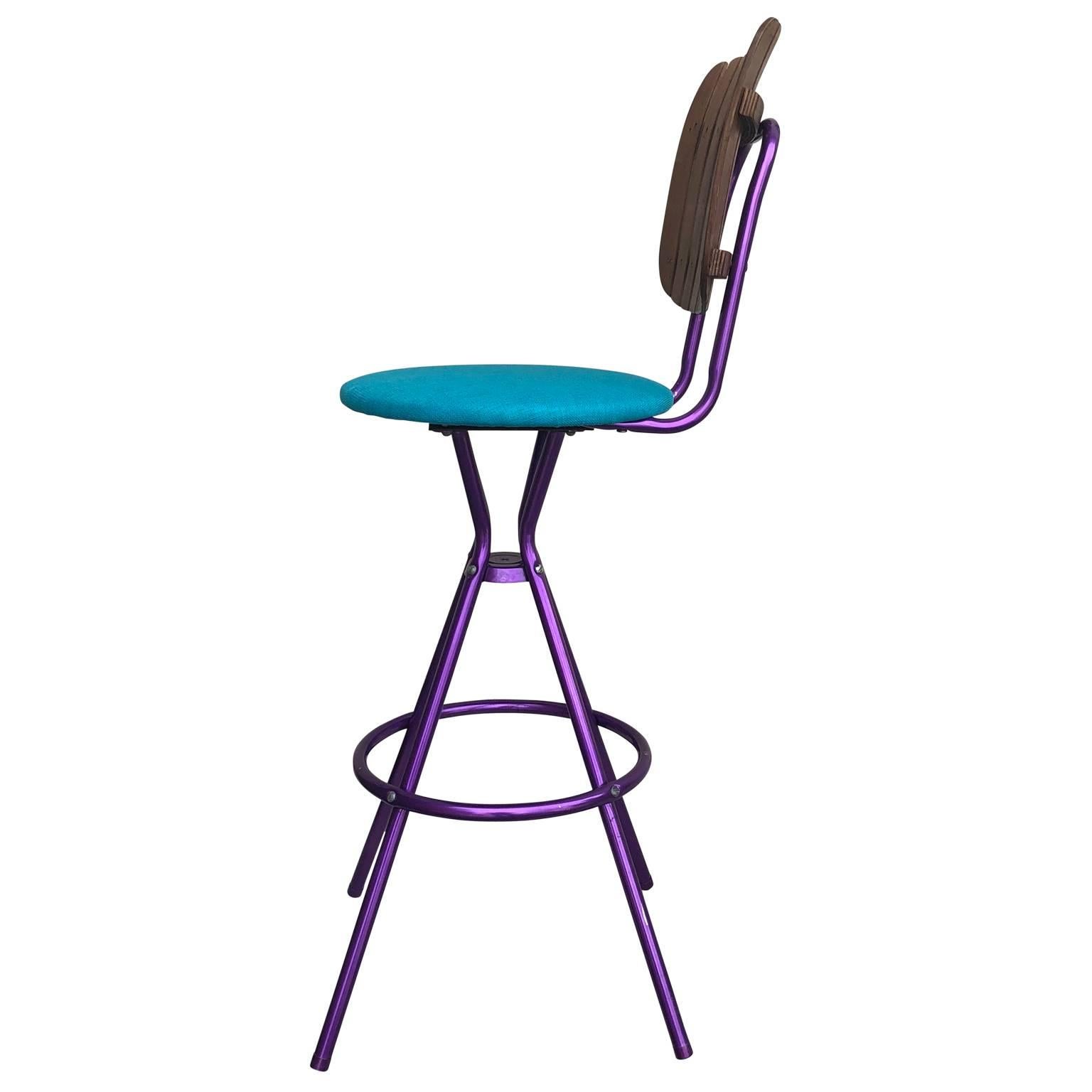 mid century modern bar stool