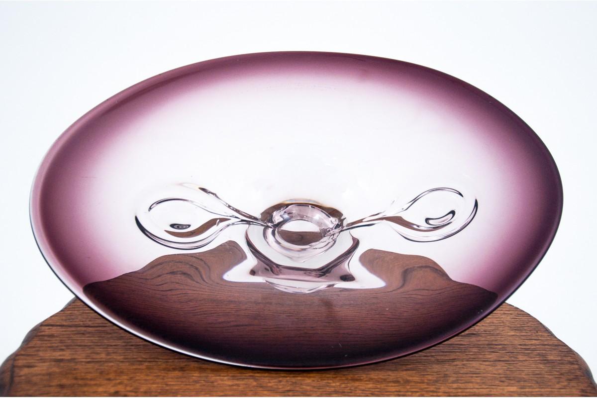 Glass fruit / cake plate
The plate comes from the 1970s.
Czech production
Very good condition, no damage
Dimensions: height 11.5 cm / width 44 cm / depth 30 cm.

 