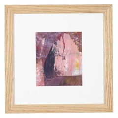 Peinture abstraite encadrée Quartz violet de Kiefers