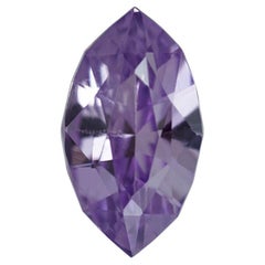 Saphir violet marquise naturel non chauffé de 1,54 carat Pierre précieuse en vrac