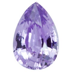 Violet Sapphire 1.66 Ct Pear Natural Ceylon Unheated, Loose Gemstone