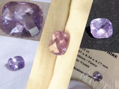 2.03 ct Violet Sapphire, Unheated, Premium Cut, GIA