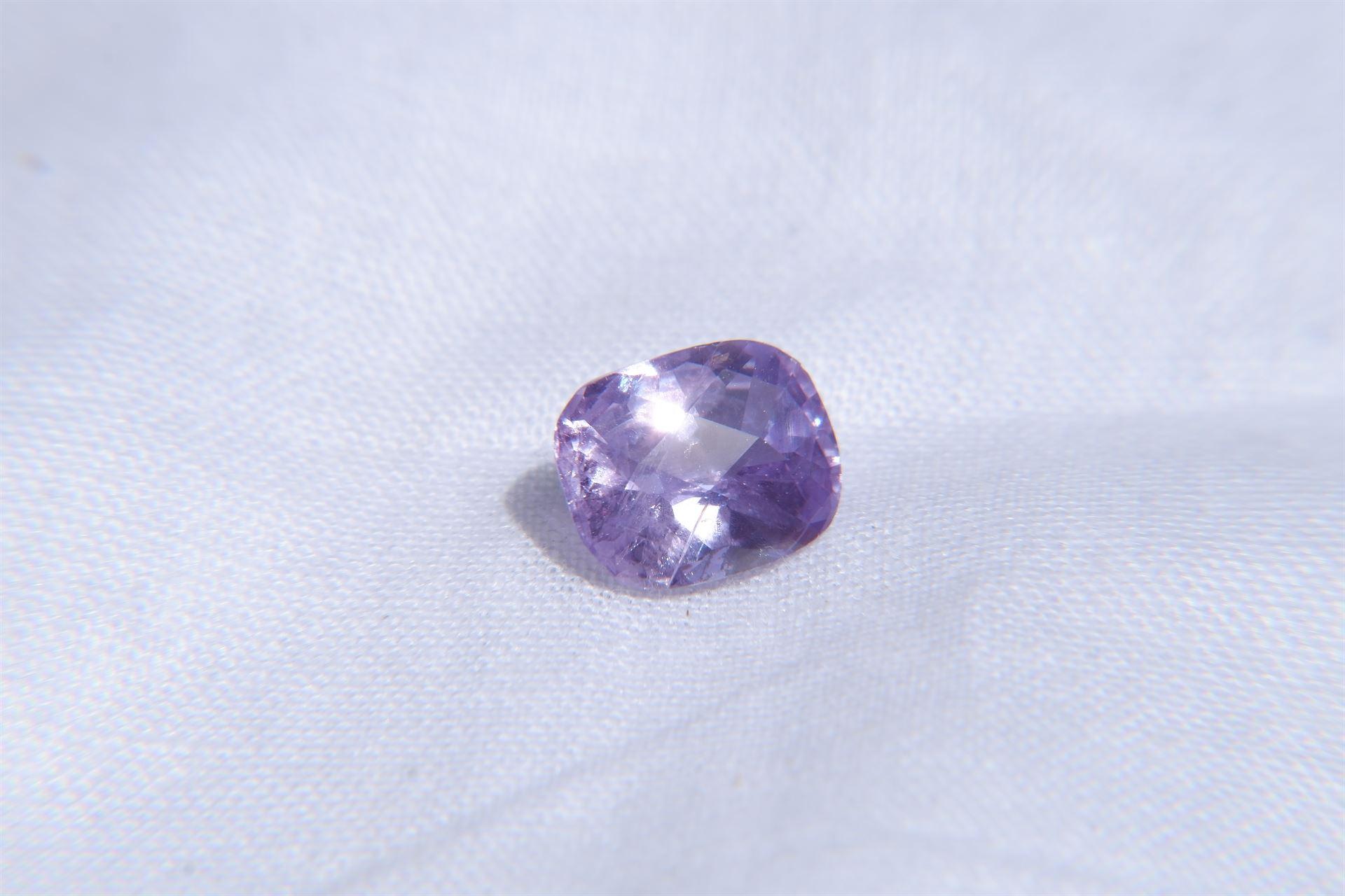 purple sapphire rough