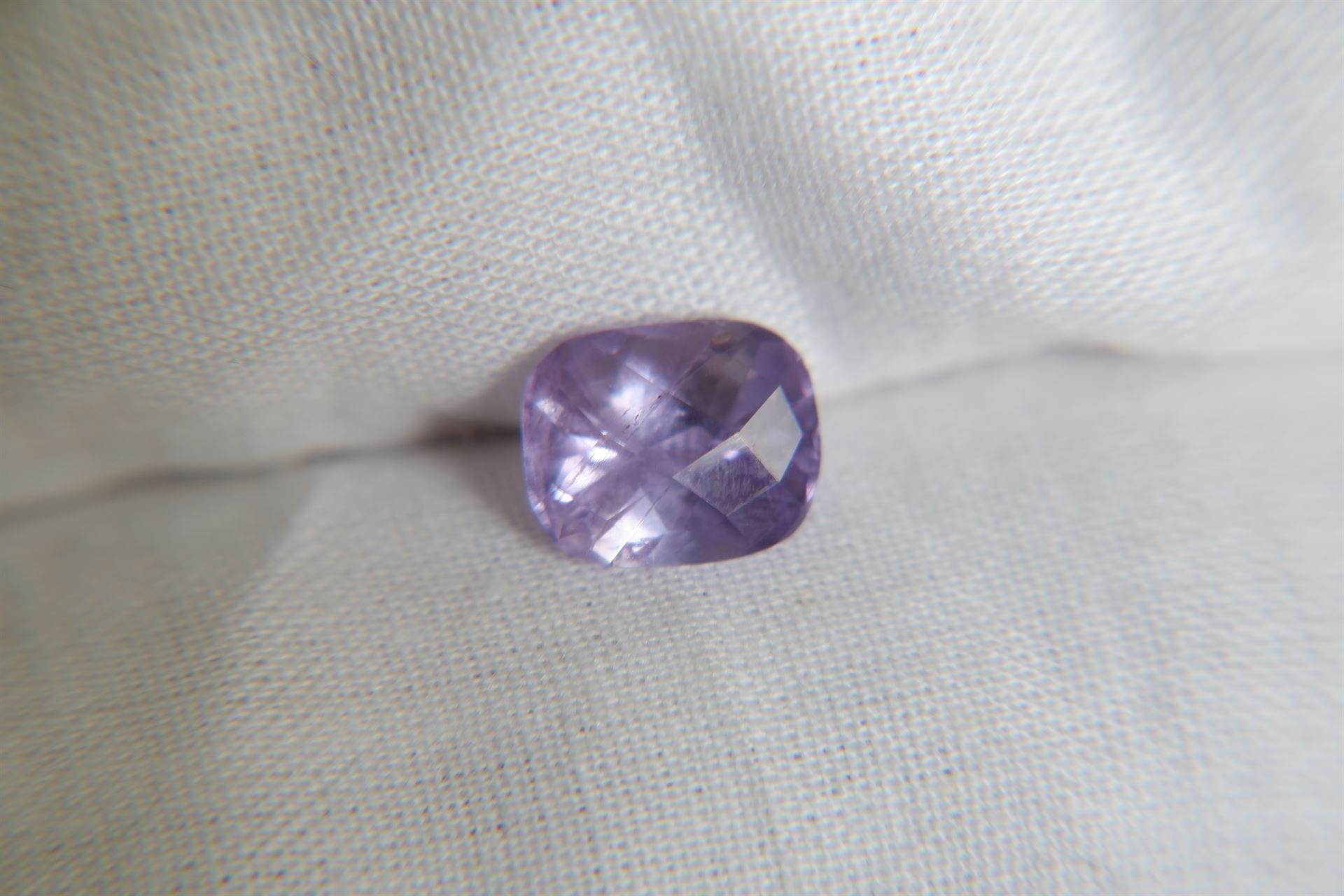 2.03 ct Violet Sapphire, Unheated, Premium Cut, GIA For Sale 1