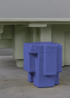 Violet Side Table, Primitive series by Studio Nucleo, Italian Handmade Design