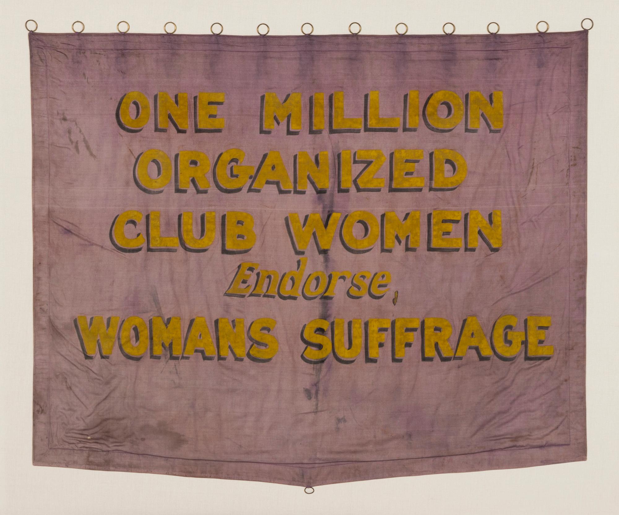 suffragette banner