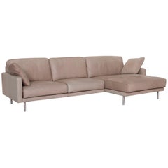 Violetta Ledersofa Cognac Ecksofa