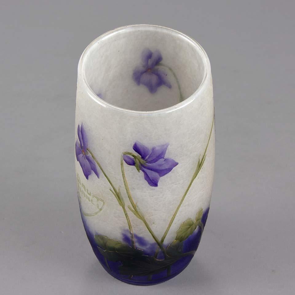 Vase Violettes de Daum Freres 2