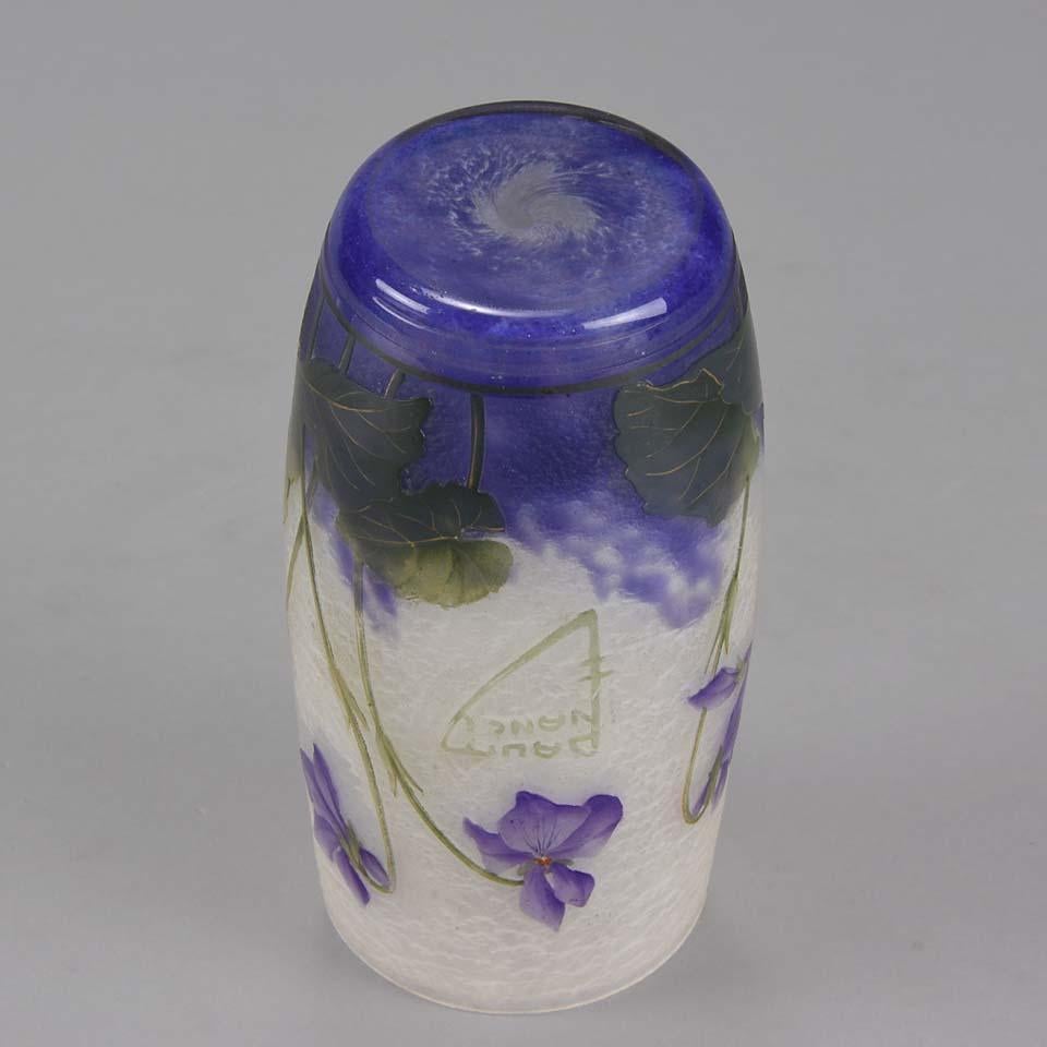 Vase Violettes de Daum Freres 3