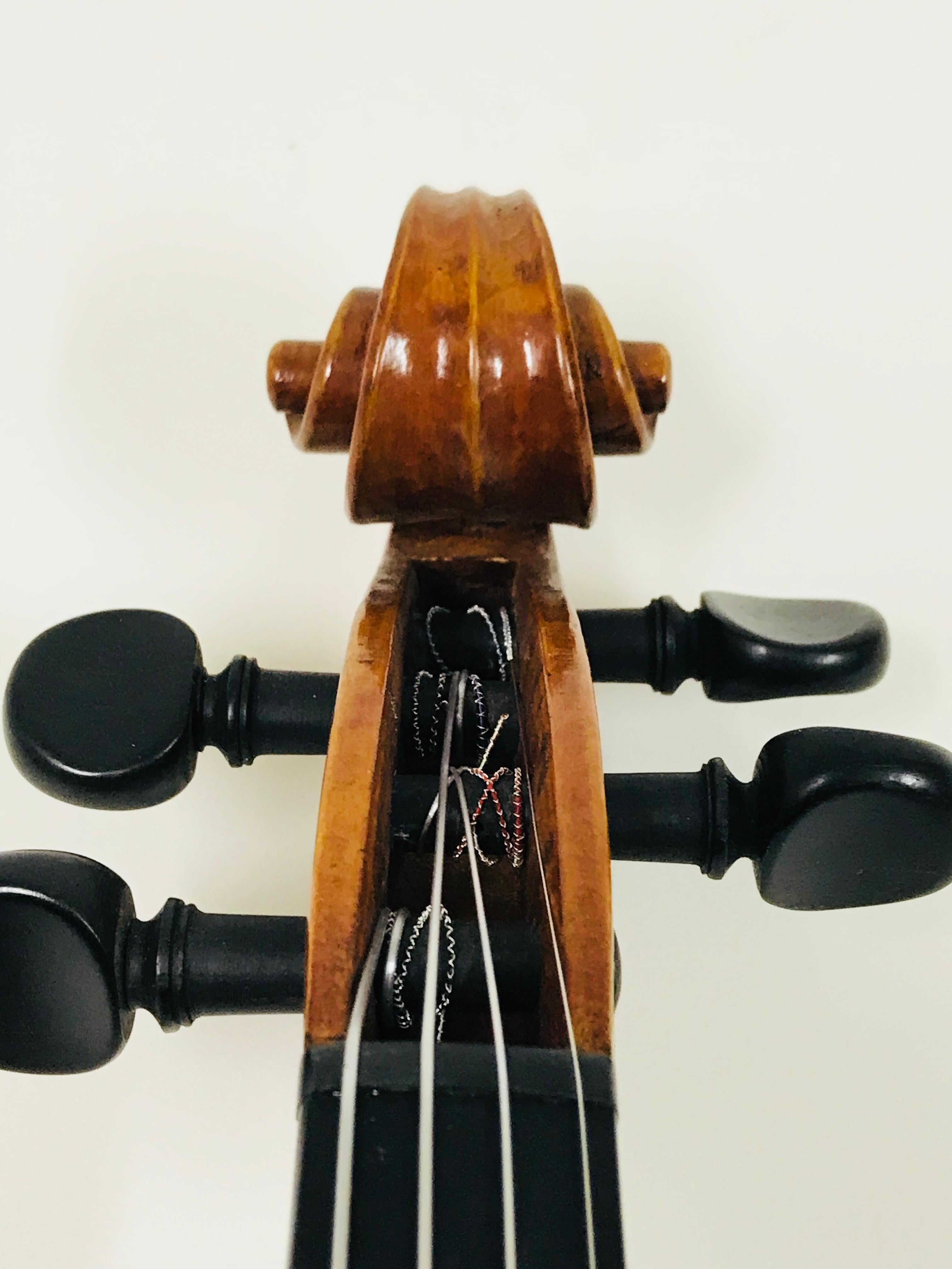 Violin, Fritz Mönnig Markneukirchen, 1923 For Sale 4
