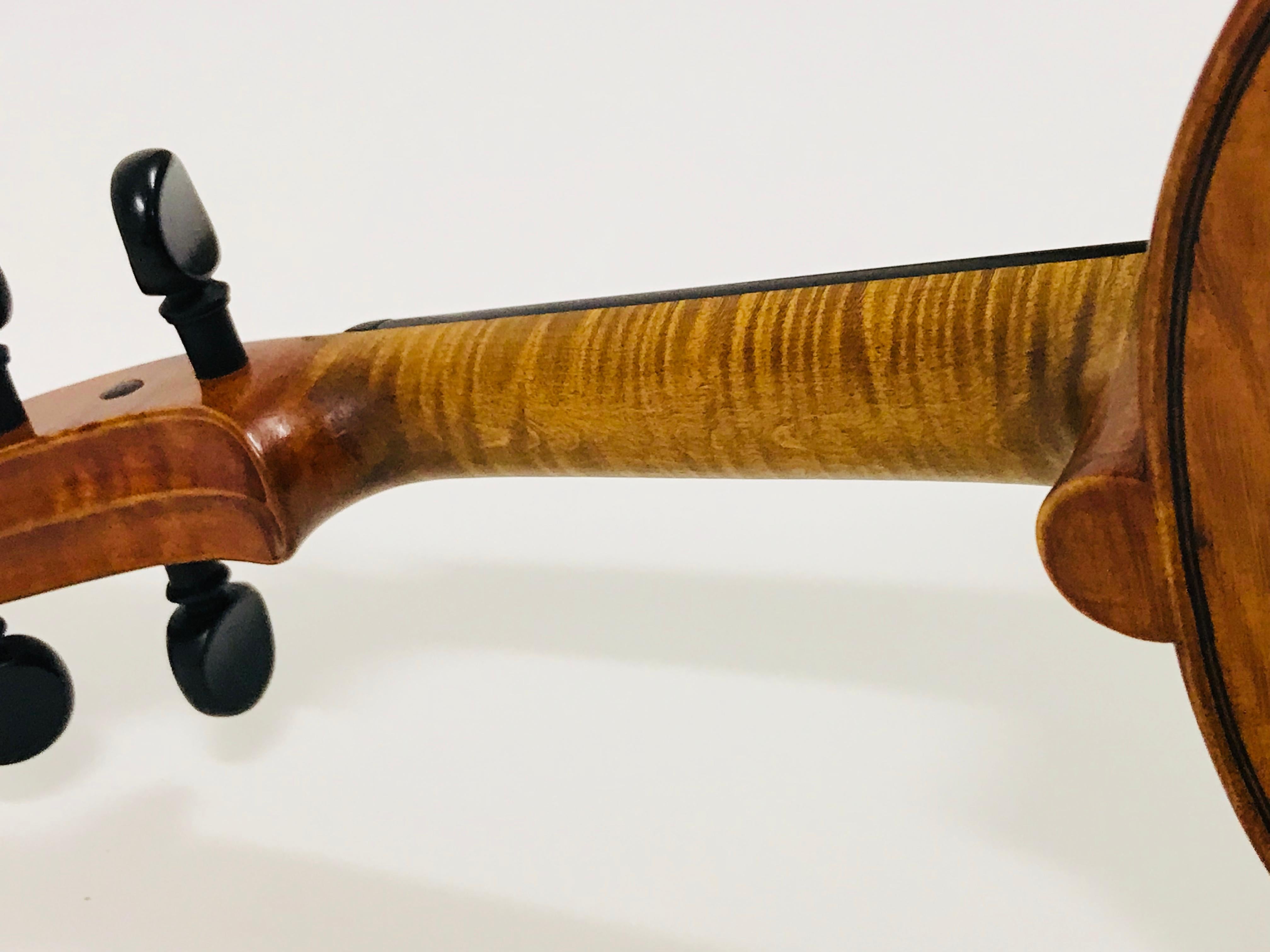 Wood Violin, Fritz Mönnig Markneukirchen, 1923 For Sale