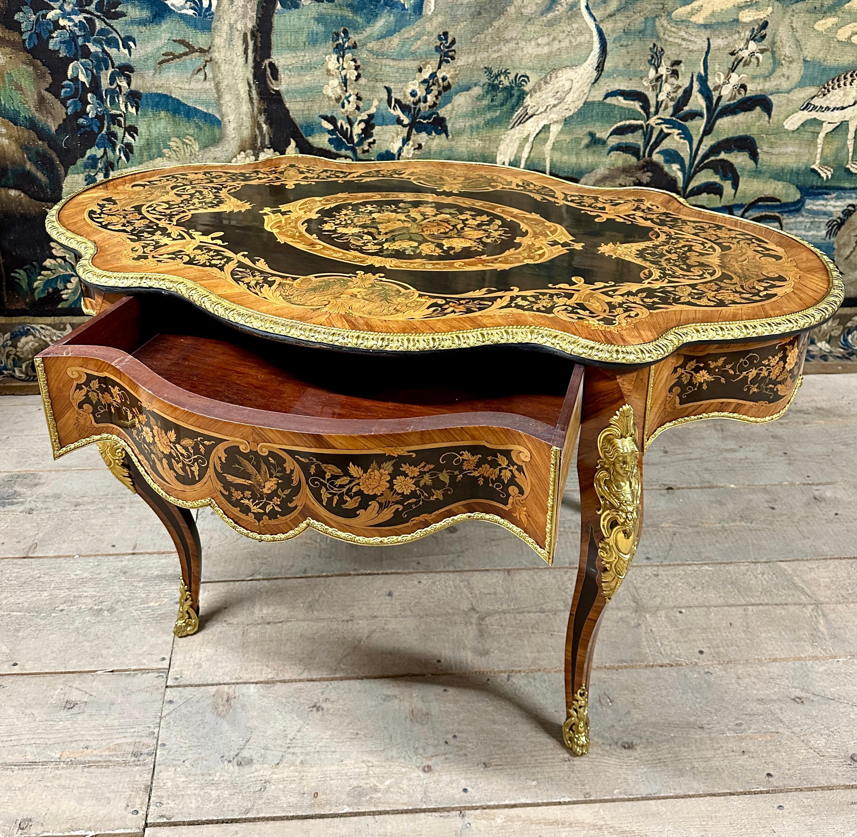 table boulle napoleon 3