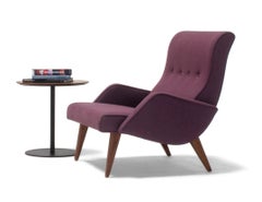 Vioski New Century Modern Milo Lounge Chair in Andromeda Purple