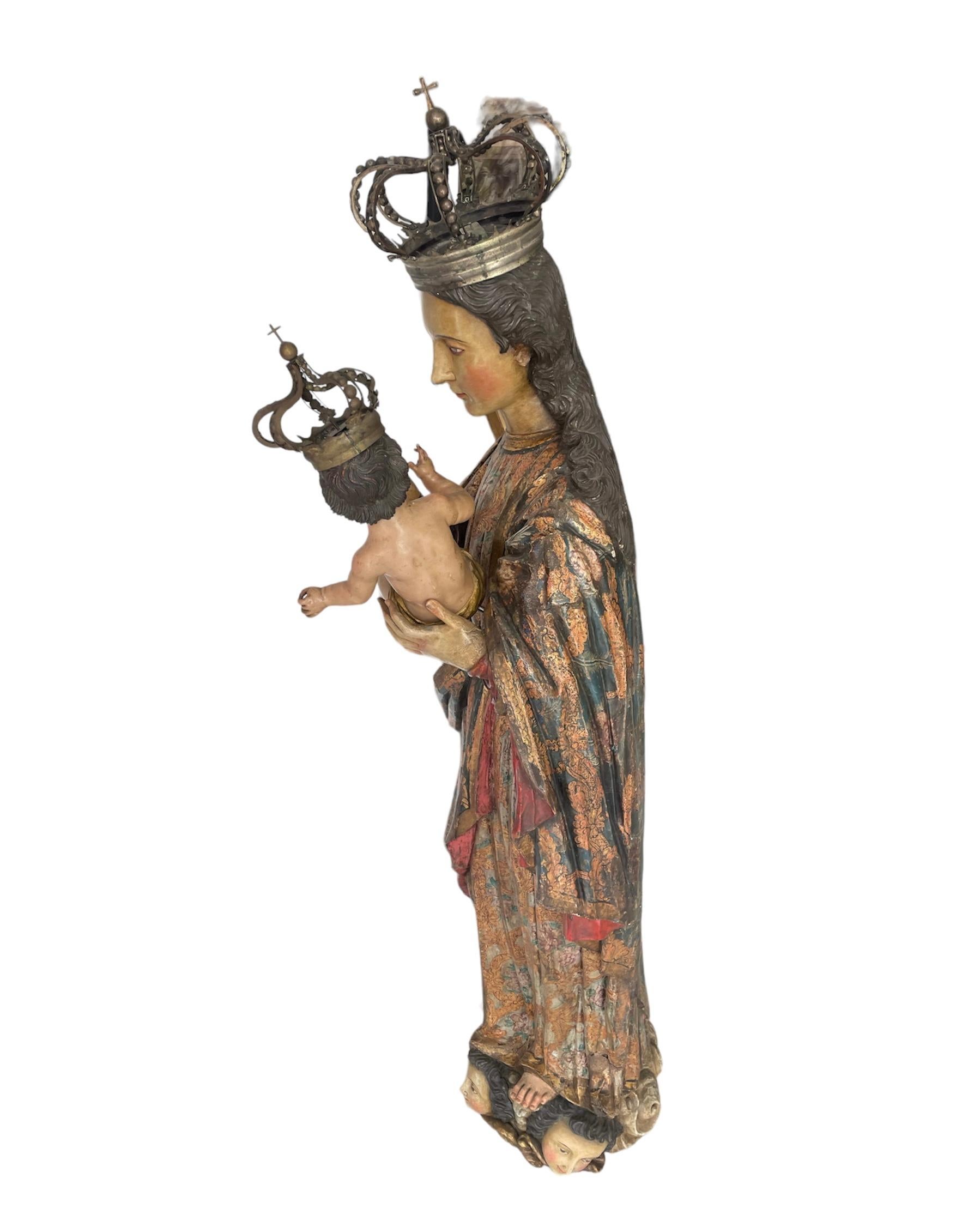 Mexican Virgen Queretana  For Sale