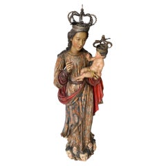 Antique Virgen Queretana 