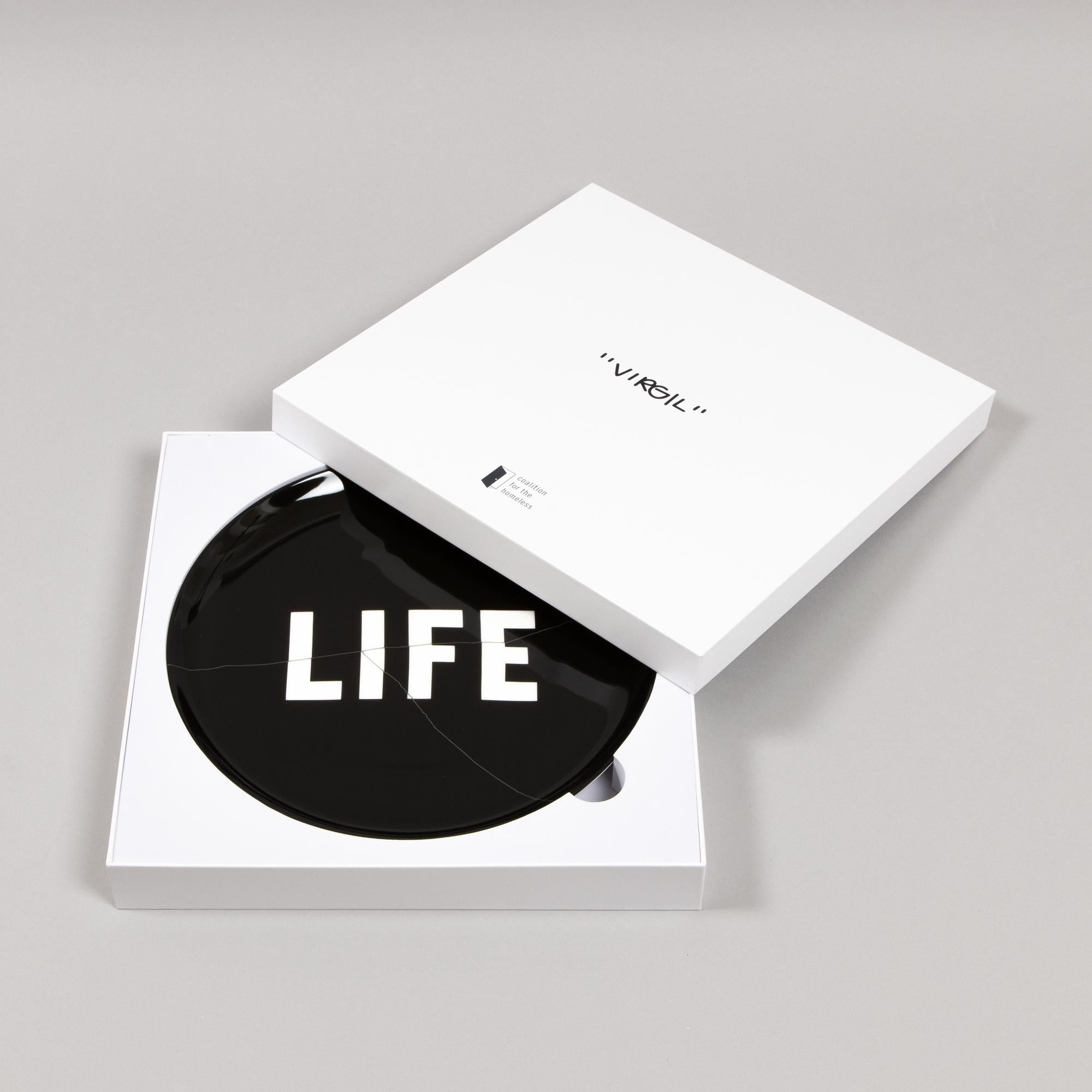 Virgil Abloh, Life Itself - Limited Edition Plate, Contemporary Art For Sale 2