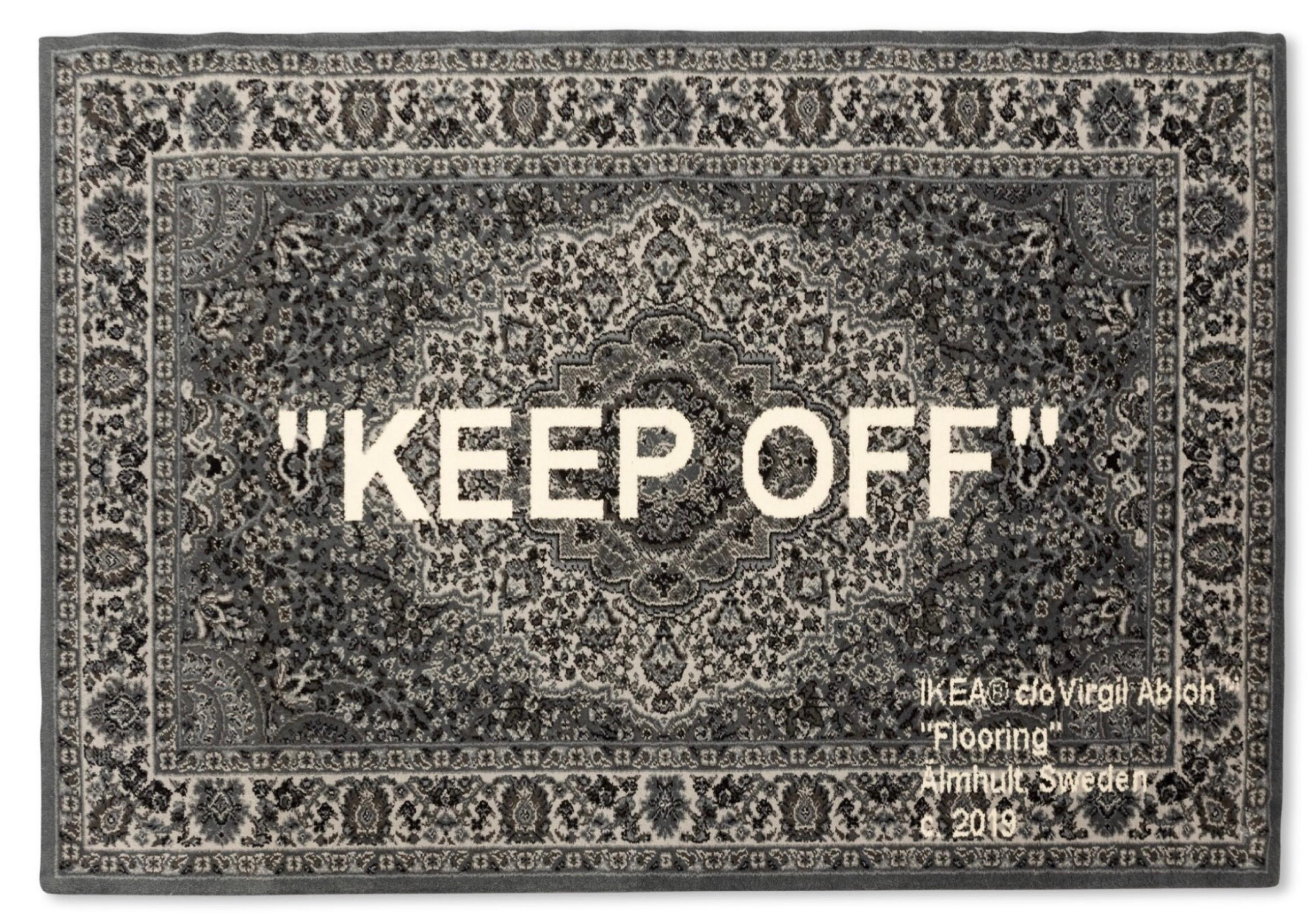 Keep Off Rug - Sculpture by Virgil Abloh