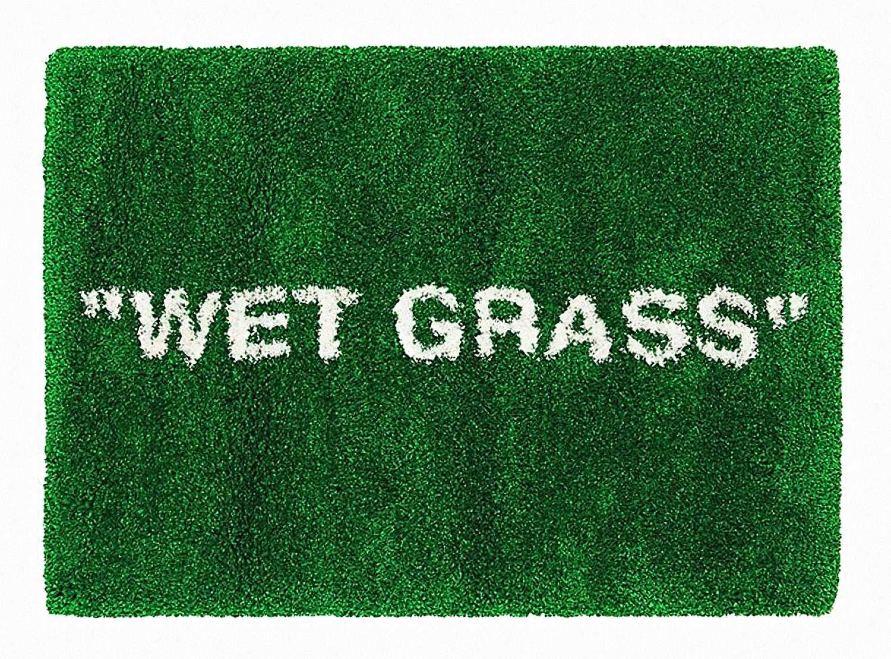 Wet Grass - Sculpture by Virgil Abloh