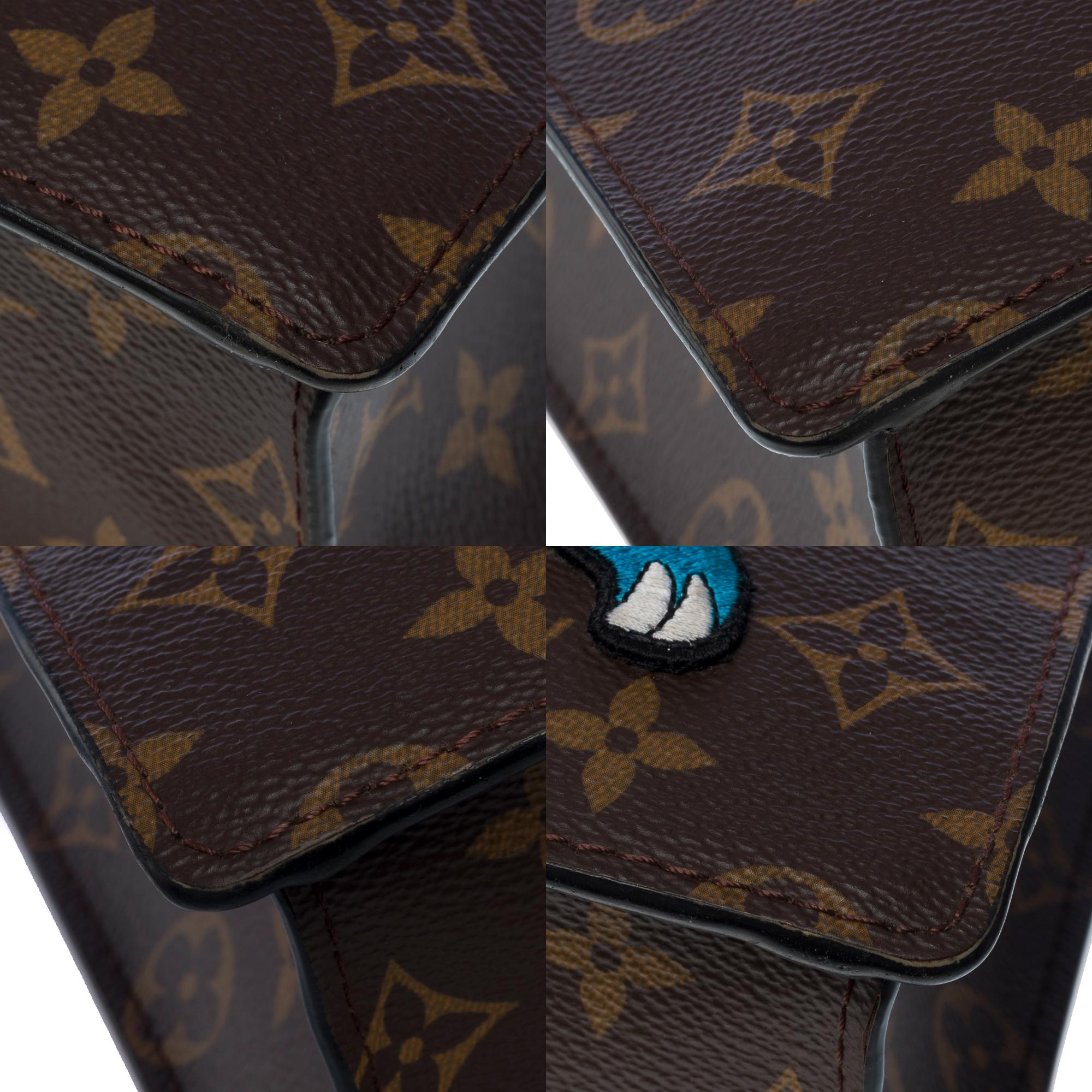 Virgil Abloh 2021 FS -Louis Vuitton Friends Messenger bag in monogram canvas 6