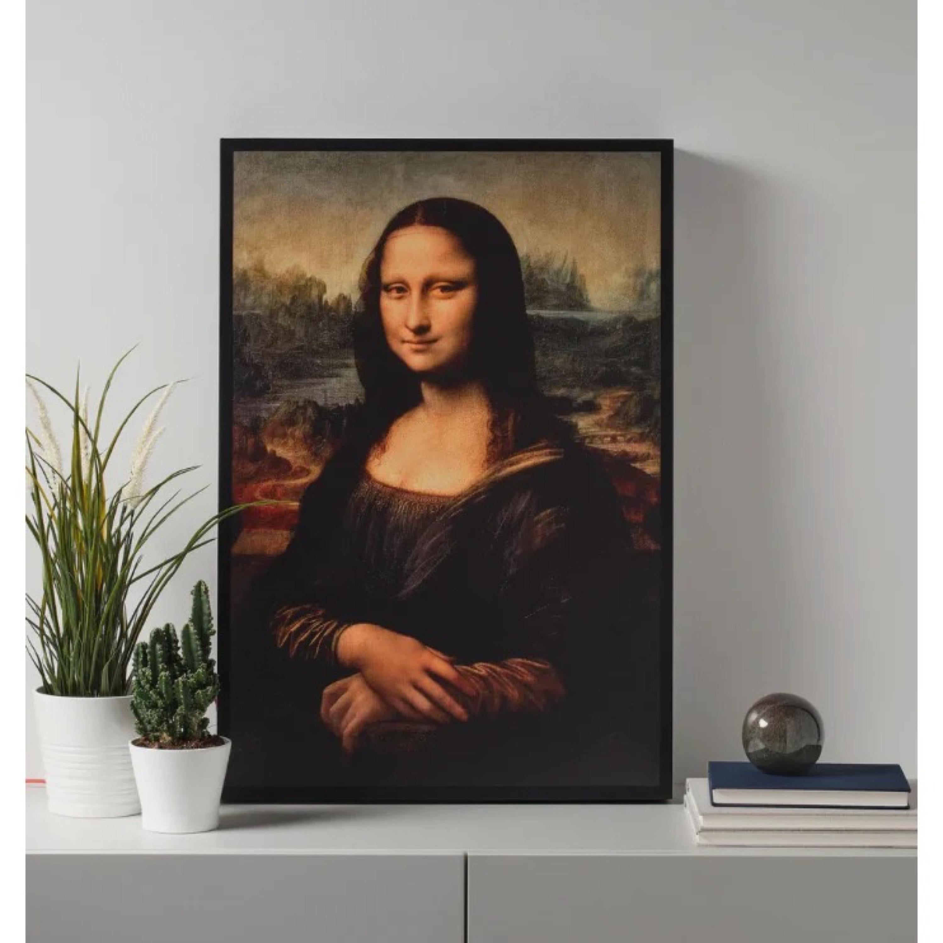 Virgil Abloh, Mona Lisa, Artwork With Steel Frame, 2019

Backlit artwork, presented in a black powder-coated, steel frame as per the artist's specification
29 9/10 × 20 1/2 in  76 × 52 cm
Frame included
