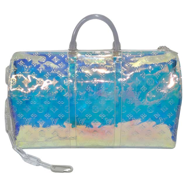 Louis Vuitton 2019 Prism Keepall Bandouliére 50 Duffle Bag at 1stDibs ...