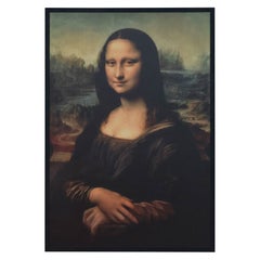 Virgil Abloh, "Mona Lisa", Artwork with Steel Frame, 2019