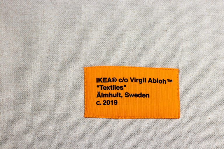 Virgil Abloh x IKEA MARKERAD DAYBED FRAME WITH EXTRA SET OF UNUSED COVERSET