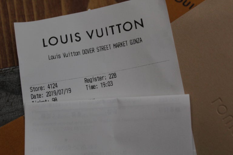 Louis Vuitton Vigil Abloh Iridescent Monogram Prism Christopher GM Backpack White Hardware, 2019 (Very Good)