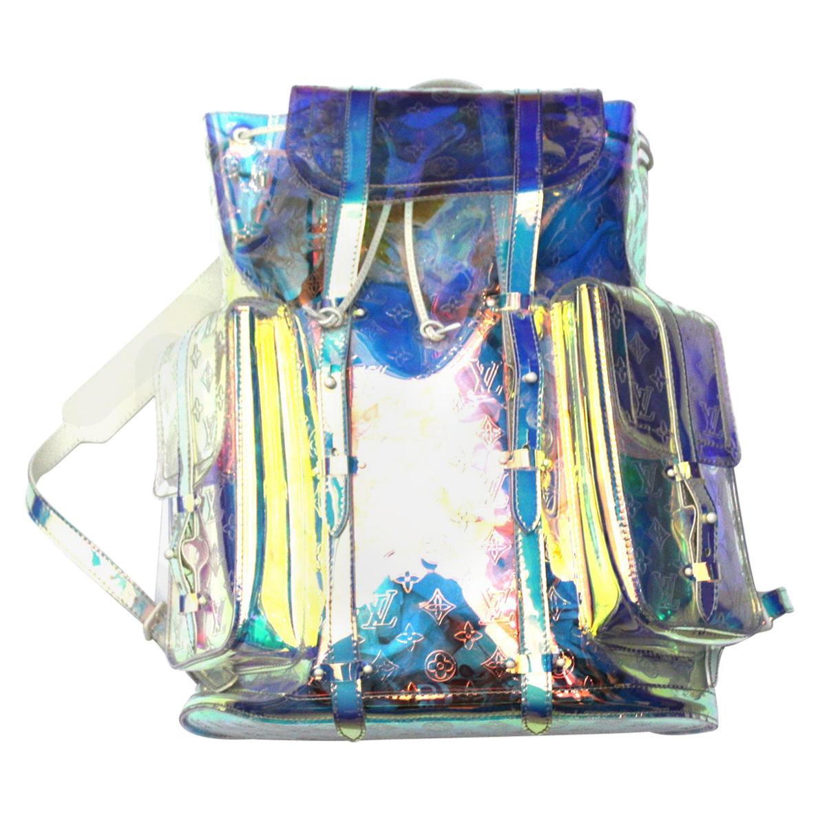 Virgil Abloh x Louis Vuitton Prism Christopher GM Backpack Bag at 1stDibs