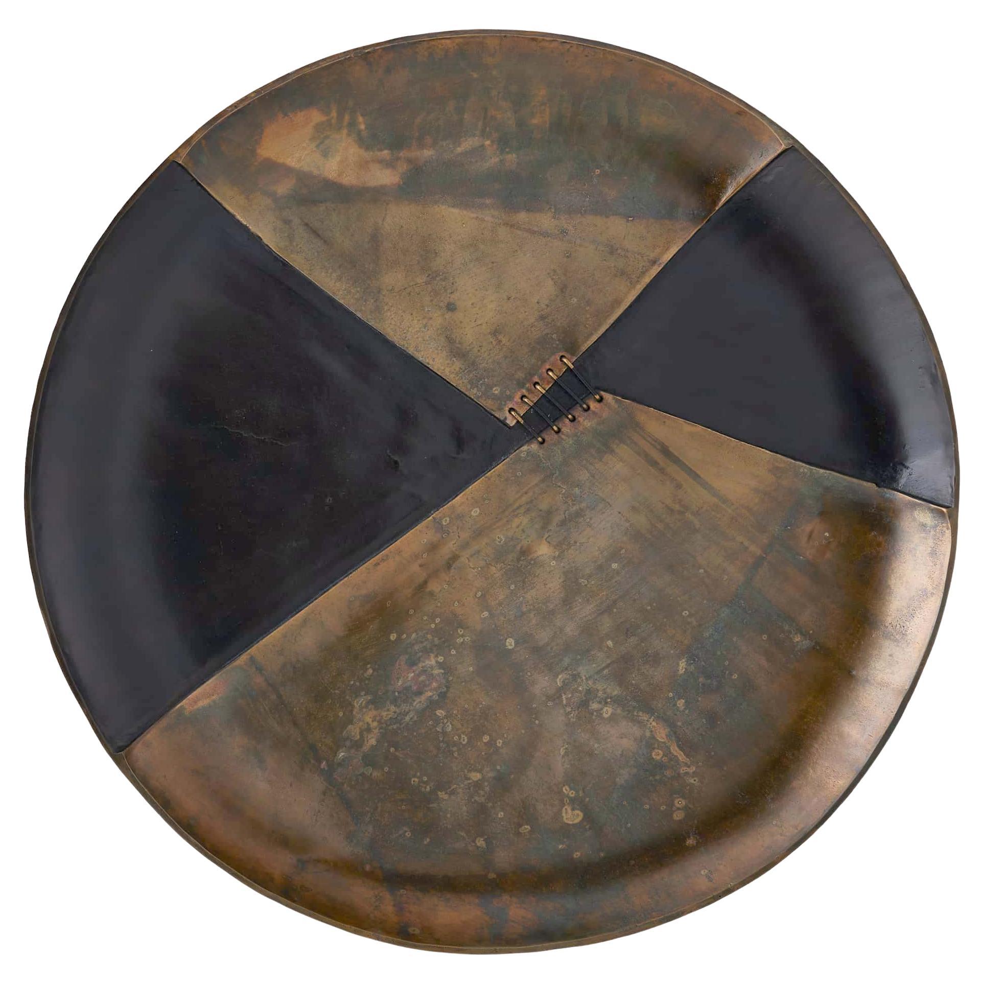 Placca da parete Virgil WPI01 - Ottone antico in vendita