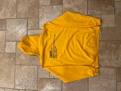Virgil x MCA Figures of Speech Pyrex Vision Yellow Hoodie