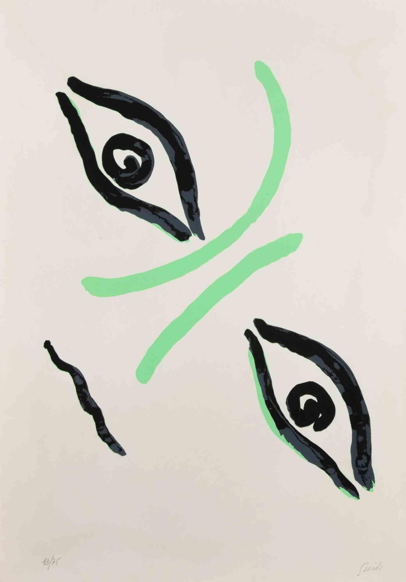 Retrato de condesa es una litografía realizada por Virgilio Guidi.

Buenas condiciones.

Firmado a mano en la parte inferior derecha.

Numerada, edición 13/75.

La obra representa un retrato femenino, la obra está representada hábilmente mediante