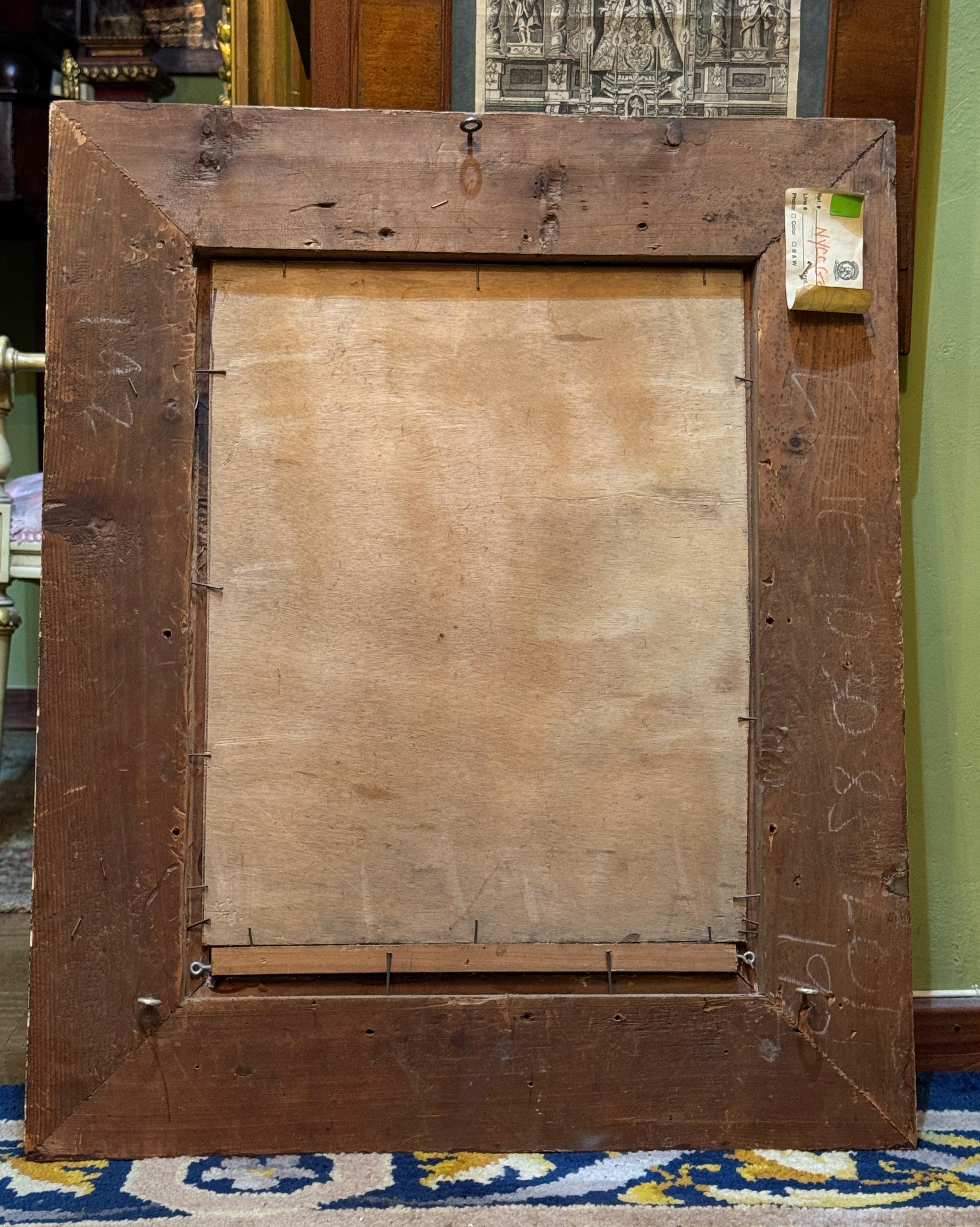 Jungfrau mit Kind, Cuzco-Schule, Öl auf Leinwand, 18. Jahrhundert (Spanisch) im Angebot