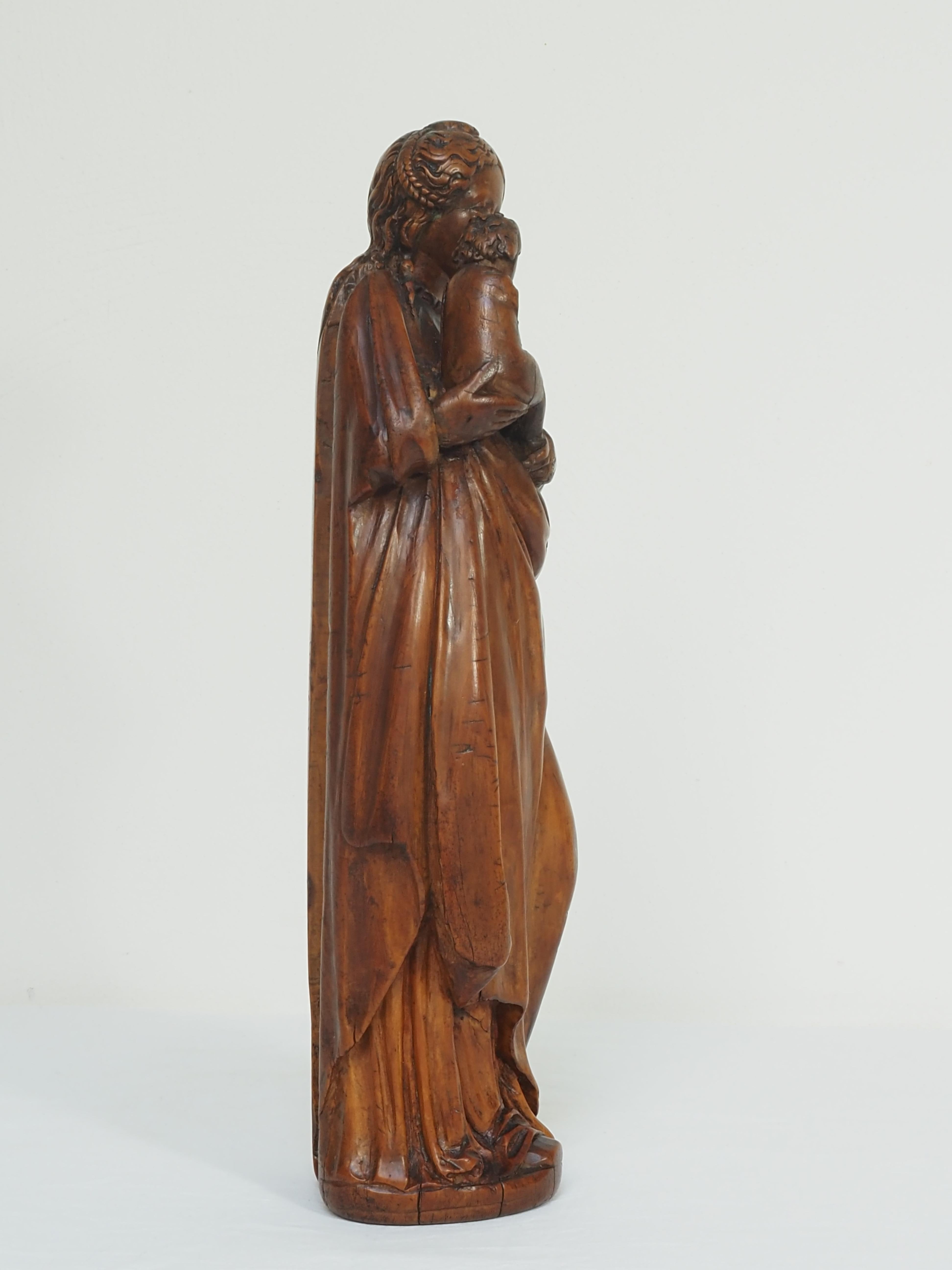 18th Century and Earlier Virgin and Child, Flanders, early 17th century For Sale