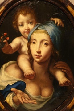 Virgin And Child, French School of the 18th Century