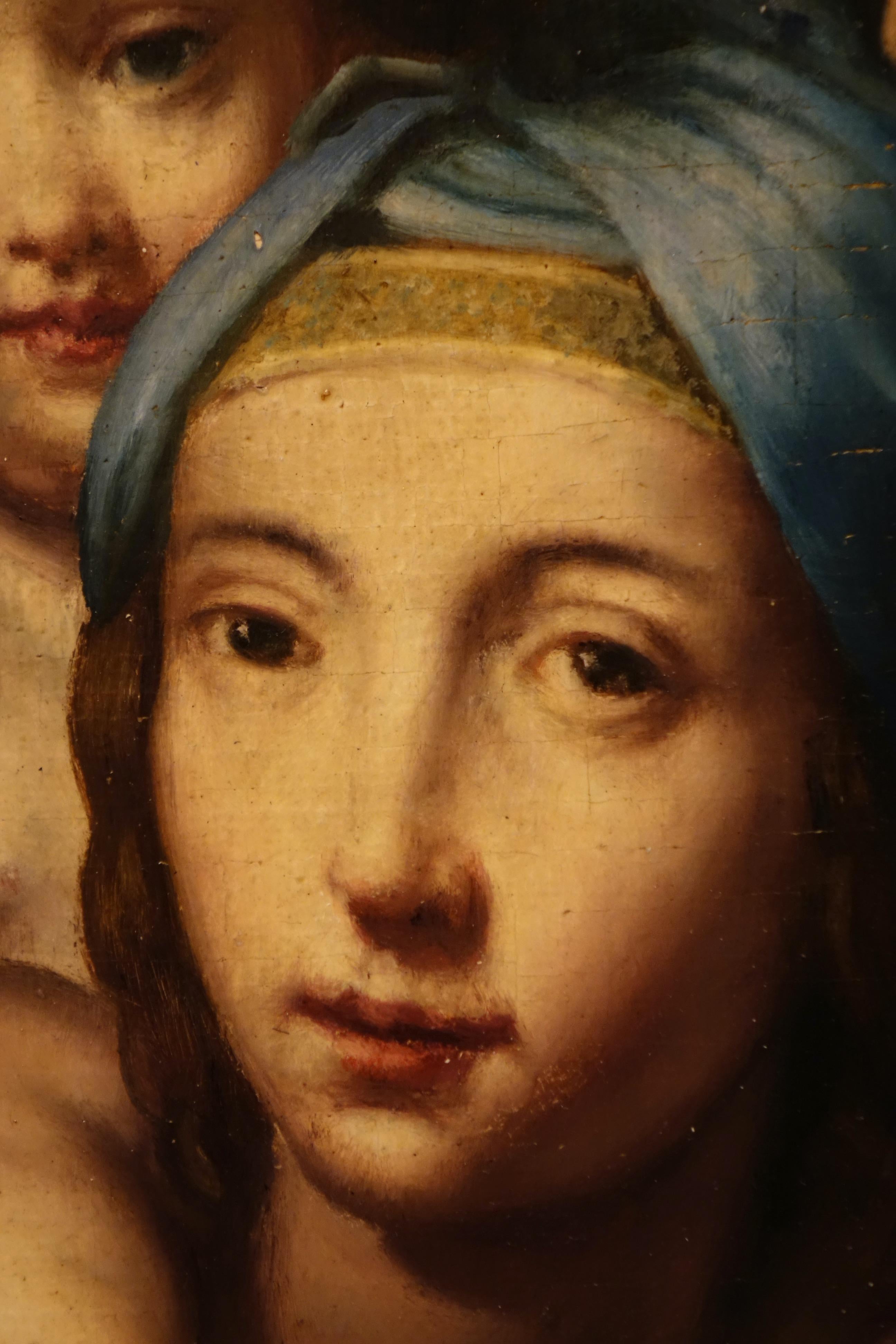 Jungfrau und Kind, Französische Schule des 18. Jahrhunderts (18. Jahrhundert und früher) im Angebot