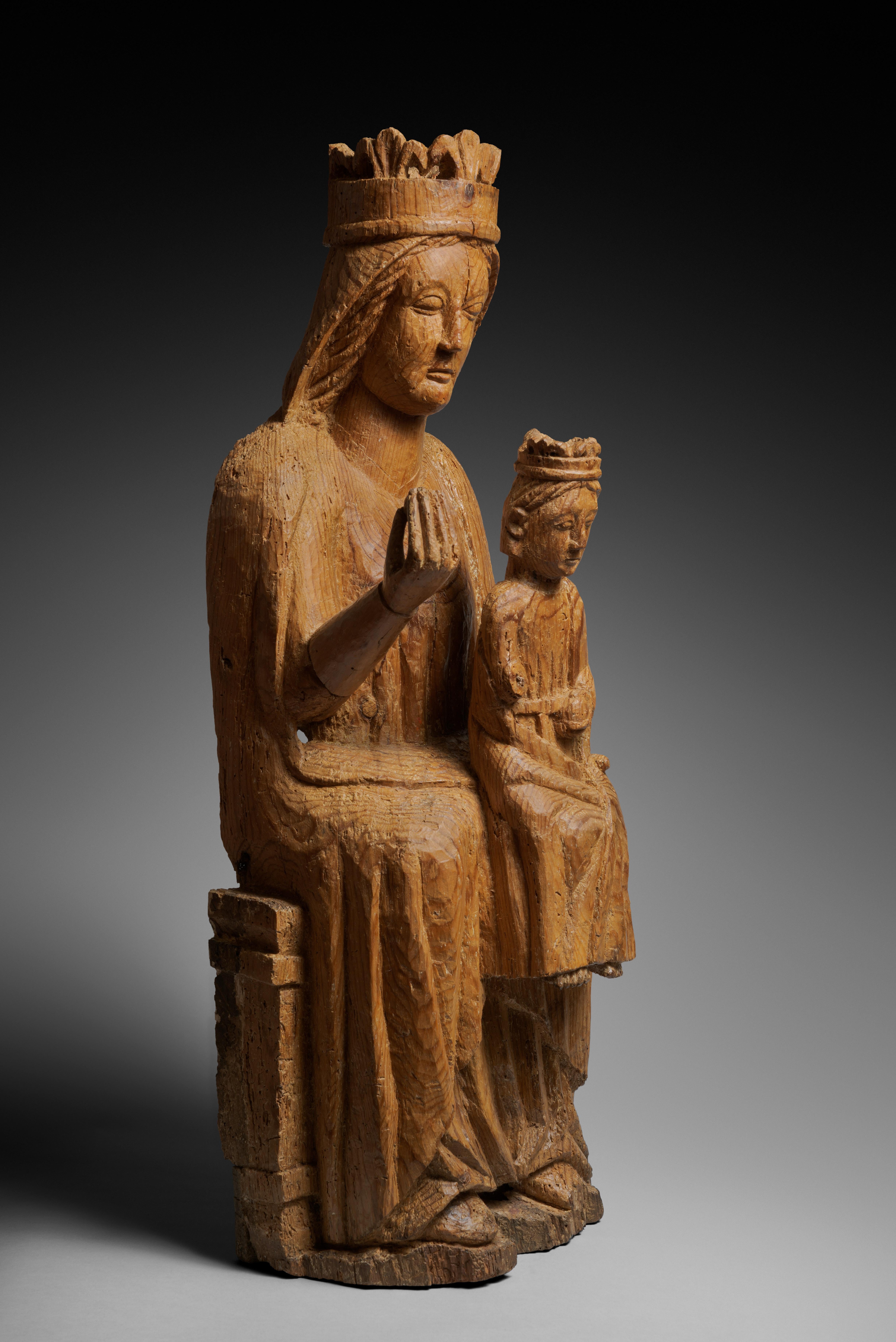 Gothic Virgin and Child in Majesty, also known as 