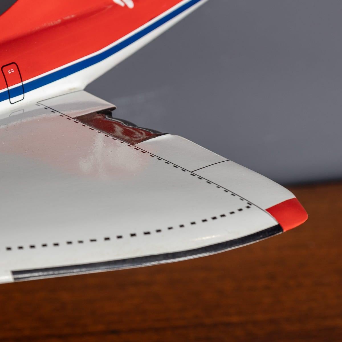 Virgin Atlantic Concorde Modell, England ca. 1992 im Angebot 11
