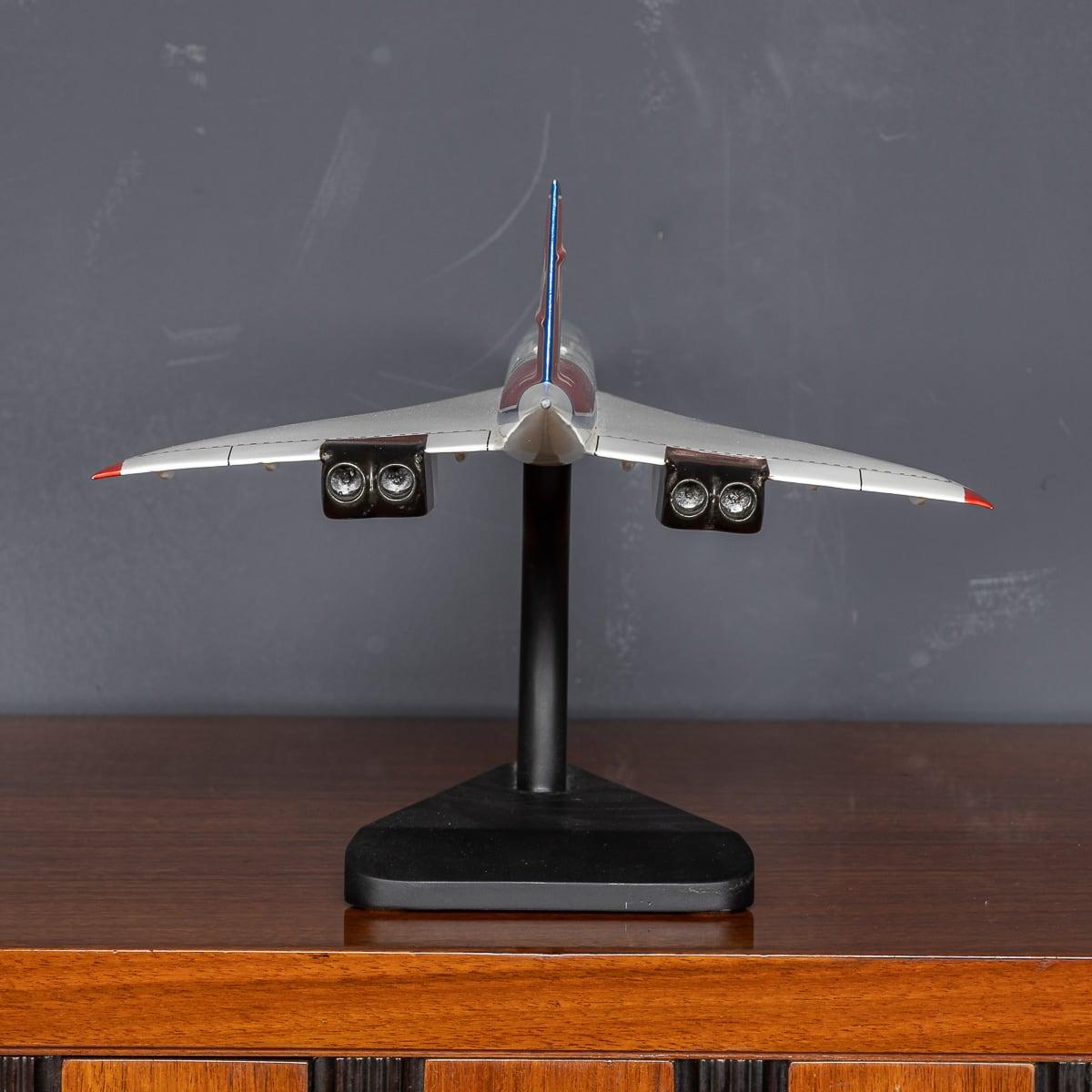 Virgin Atlantic Concorde Modell, England ca. 1992 im Zustand „Gut“ im Angebot in Royal Tunbridge Wells, Kent