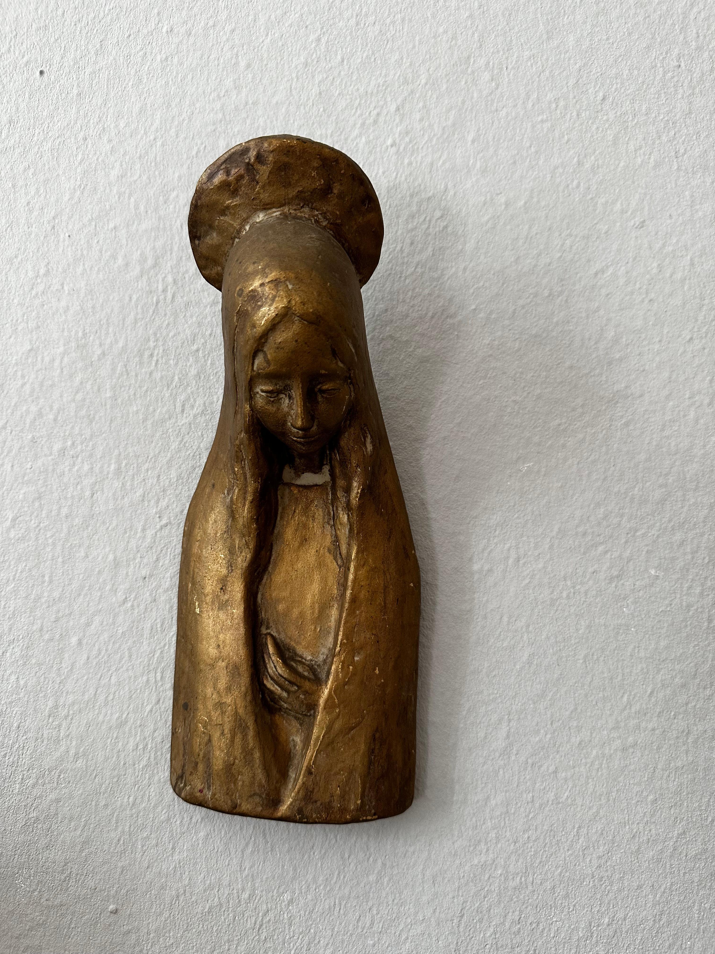 italien Sculpture de la Vierge Marie par Ceramica Centro Ave, Italie en vente