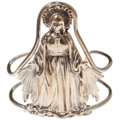 Virgin Mary Bracelet Statement Piece