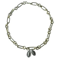 French Virgin Mary Medal Gold Plated Chunky Chain Necklace J Dauphin