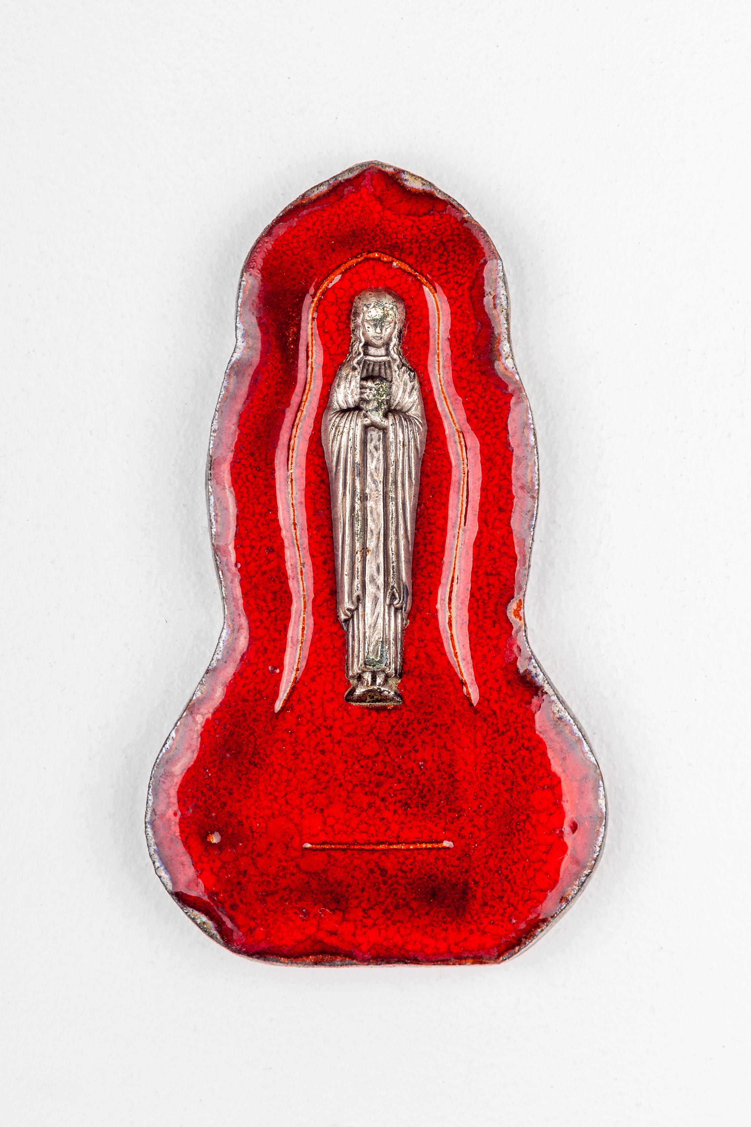 Virgin Mary, Mid-20th Century Studio Pottery, Europe For Sale